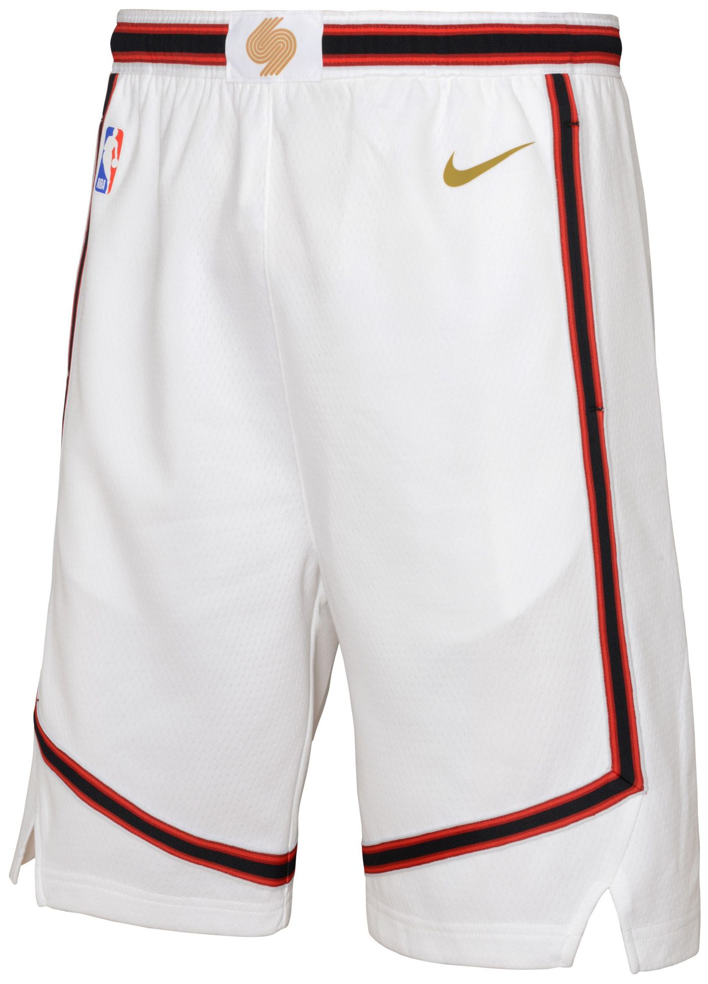 Nike Youth 2024 25 City Edition Houston Rockets Swingman Shorts XL White