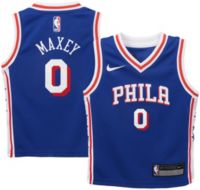 Nike Little Kids' Philadelphia 76ers Tyrese Maxey #0 Swingman Icon