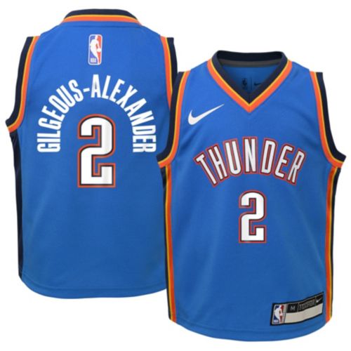 Nike Youth Oklahoma City Thunder Shai Gilgeous-Alexander #2 Blue