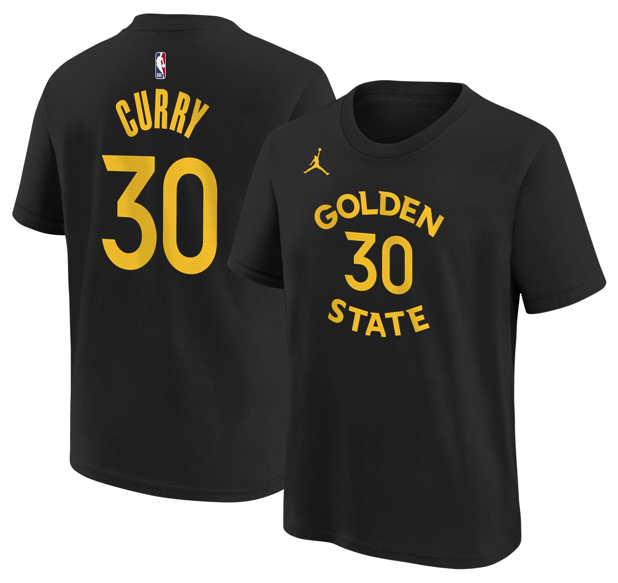 Nike Youth Golden State Warriors Black Steph Curry #30 T-Shirt product image
