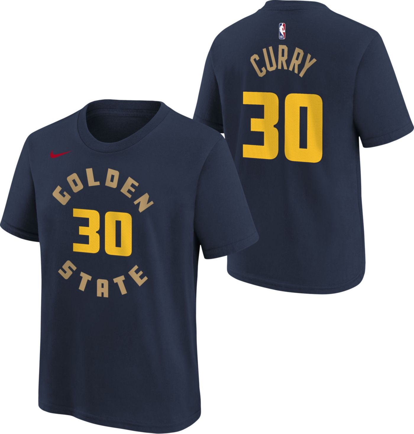 Nike Youth 2024 25 City Edition Golden State Warriors Steph Curry 30 T Shirt Dick s Sporting Goods