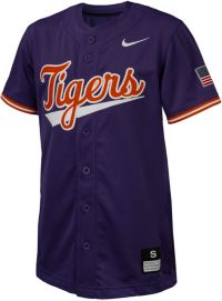 clemson baseball jersey youth