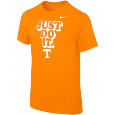 sorry, Nike Youth Tennessee Volunteers Tennessee Orange Core Cotton 'Just Do It' T-Shirt is currently out of stock