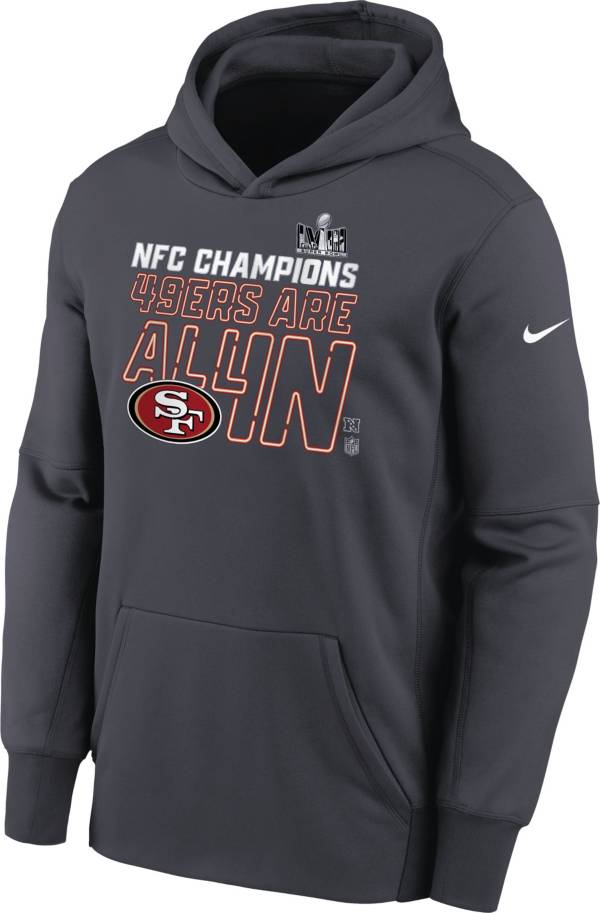 Nike Youth San Francisco 49ers Icon Logo Pullover Hoodie