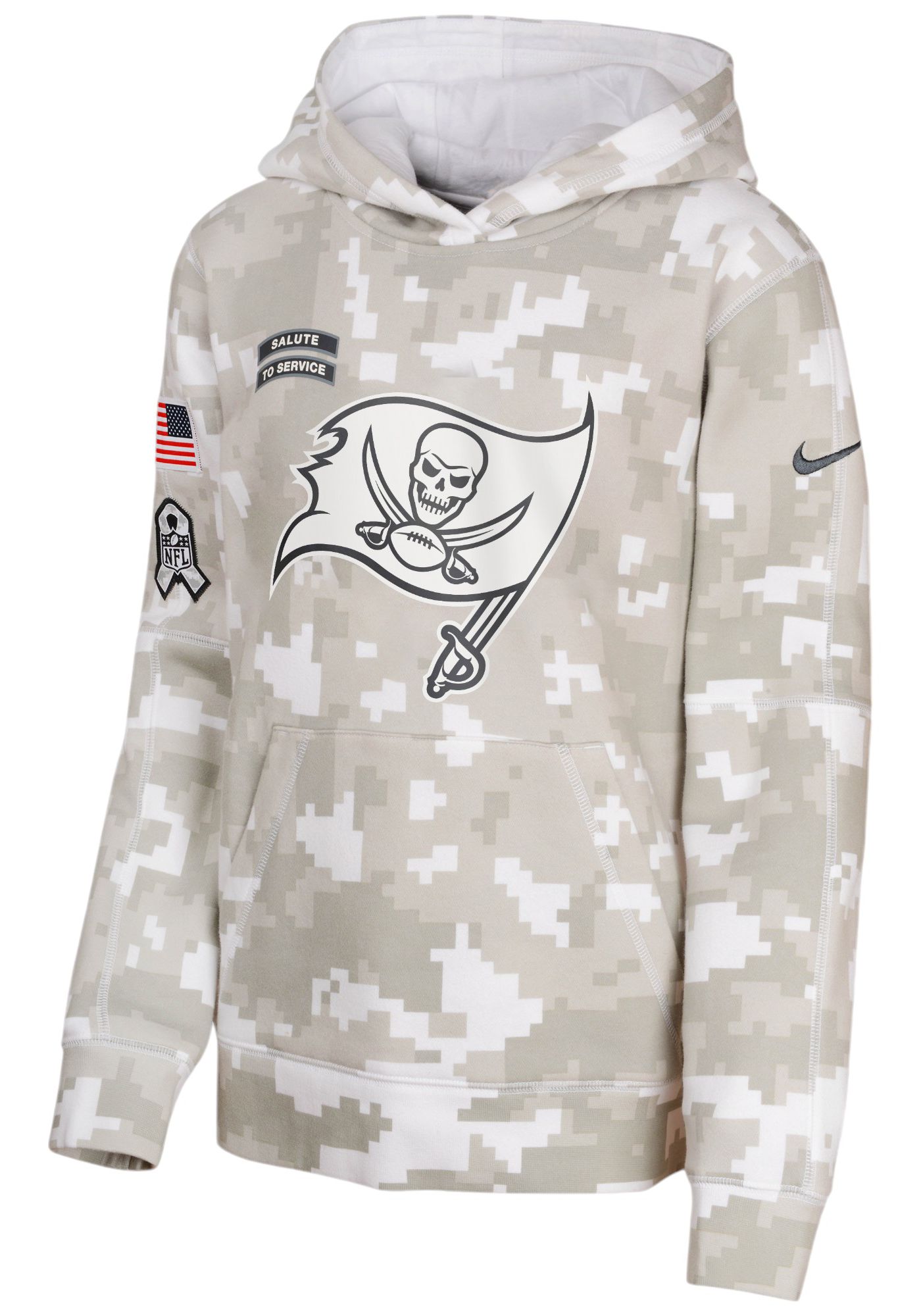 Rare XL 100% outlet Nike 2016 Tampa Bay Buccaneers Salute To Service Hoodie (fits slim)