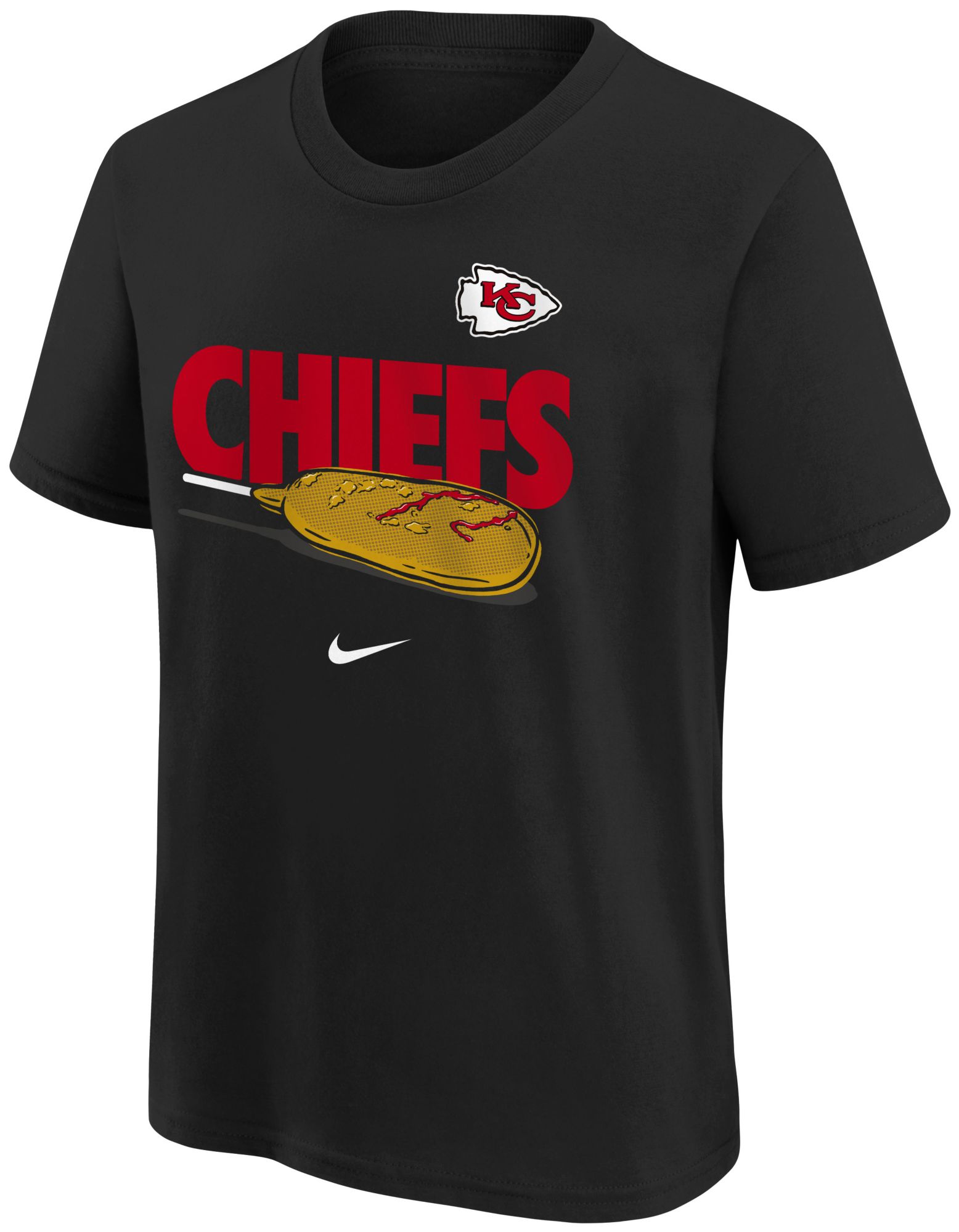 Nike Youth Kansas City Chiefs Black Local T-Shirt product image