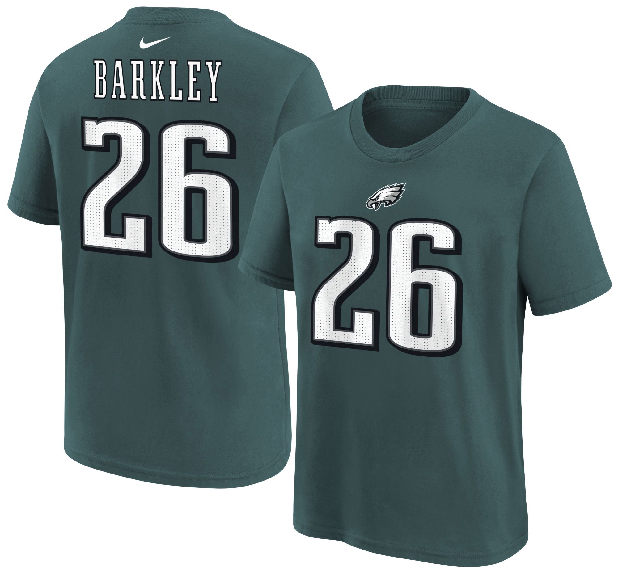 Nike Youth Philadelphia Eagles Saquon Barkley #26 Sport Teal T-Shirt product image