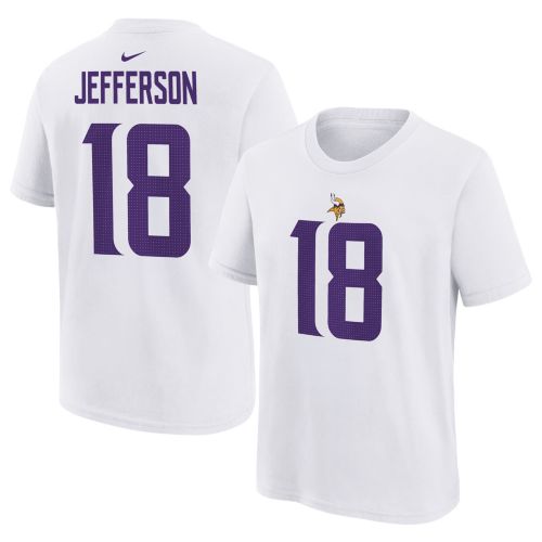 Nike Youth Minnesota Vikings Justin Jefferson White T-Shirt