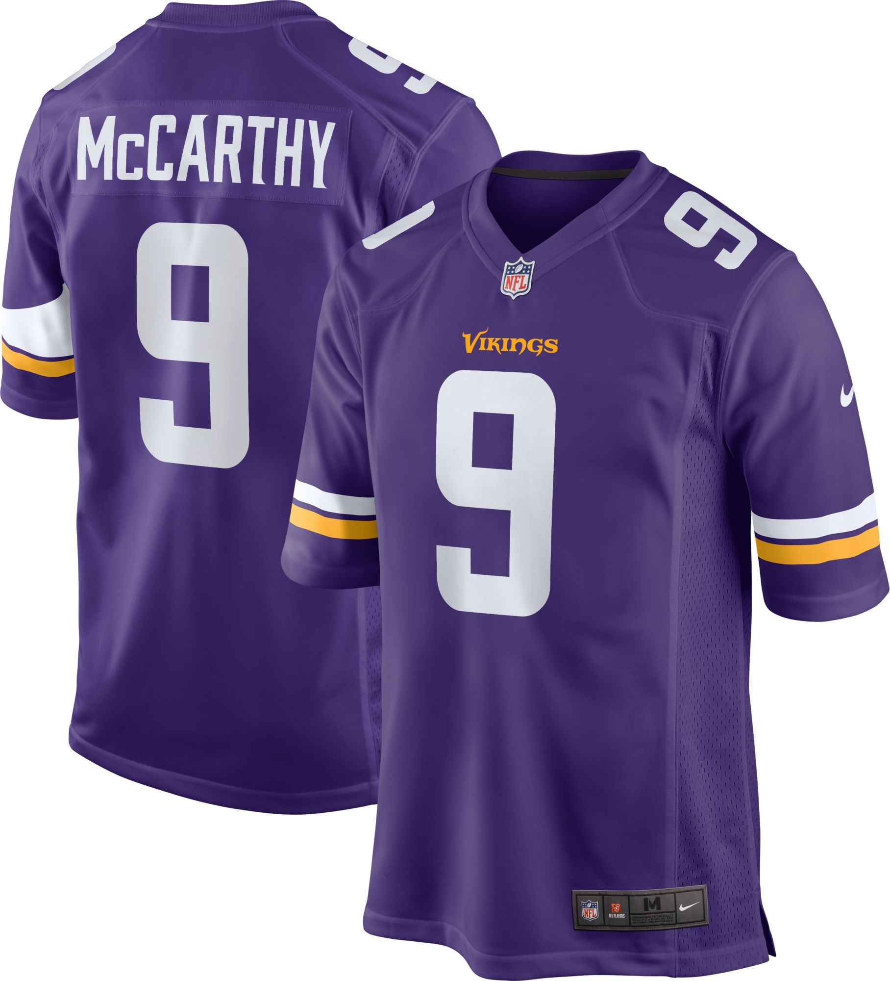 Nike Youth Minnesota Vikings J.J. McCarthy Purple Game Jersey product image