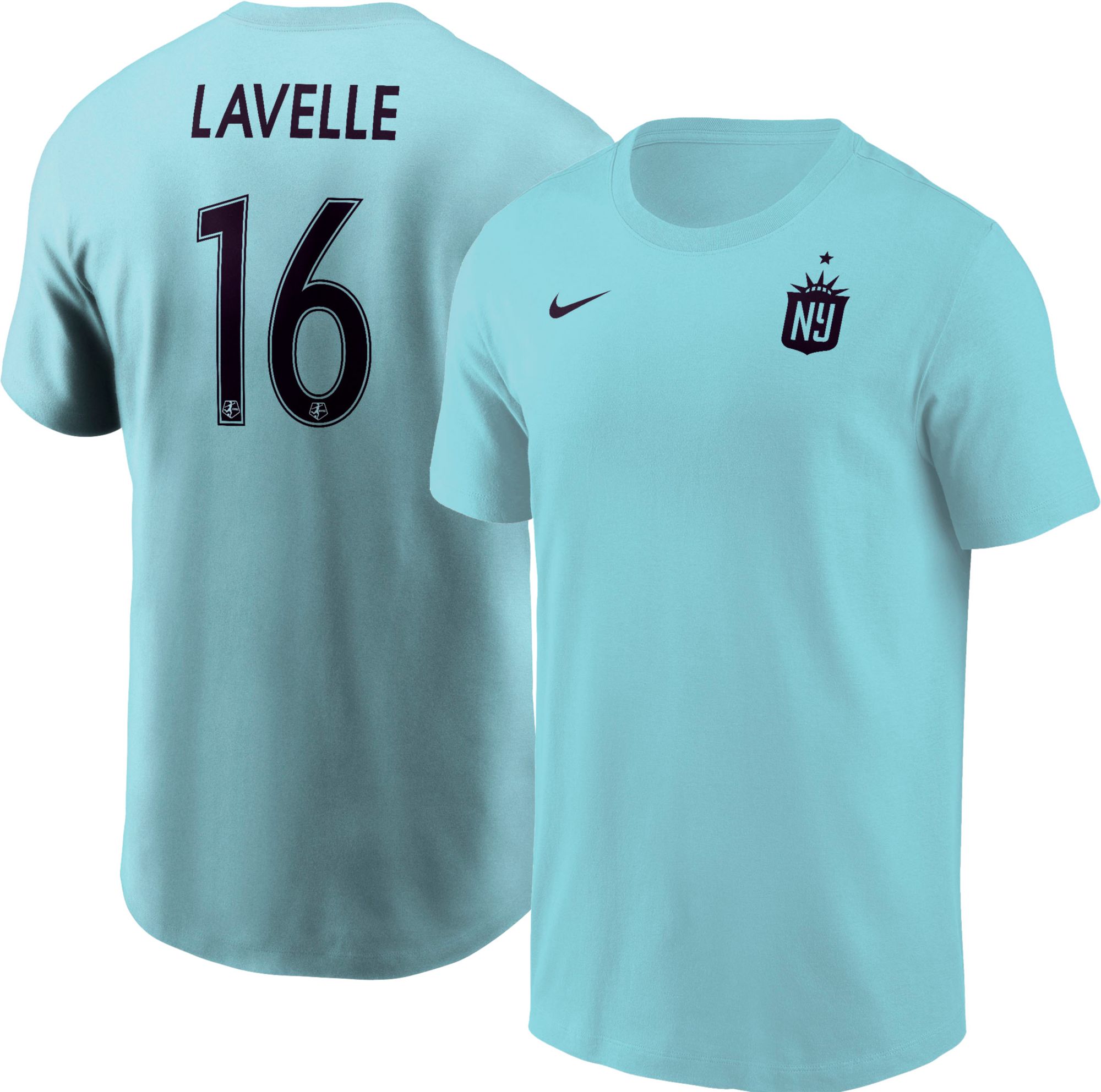 Nike Youth NJ/NY Gotham FC Rose Lavelle #16 Black T-Shirt product image