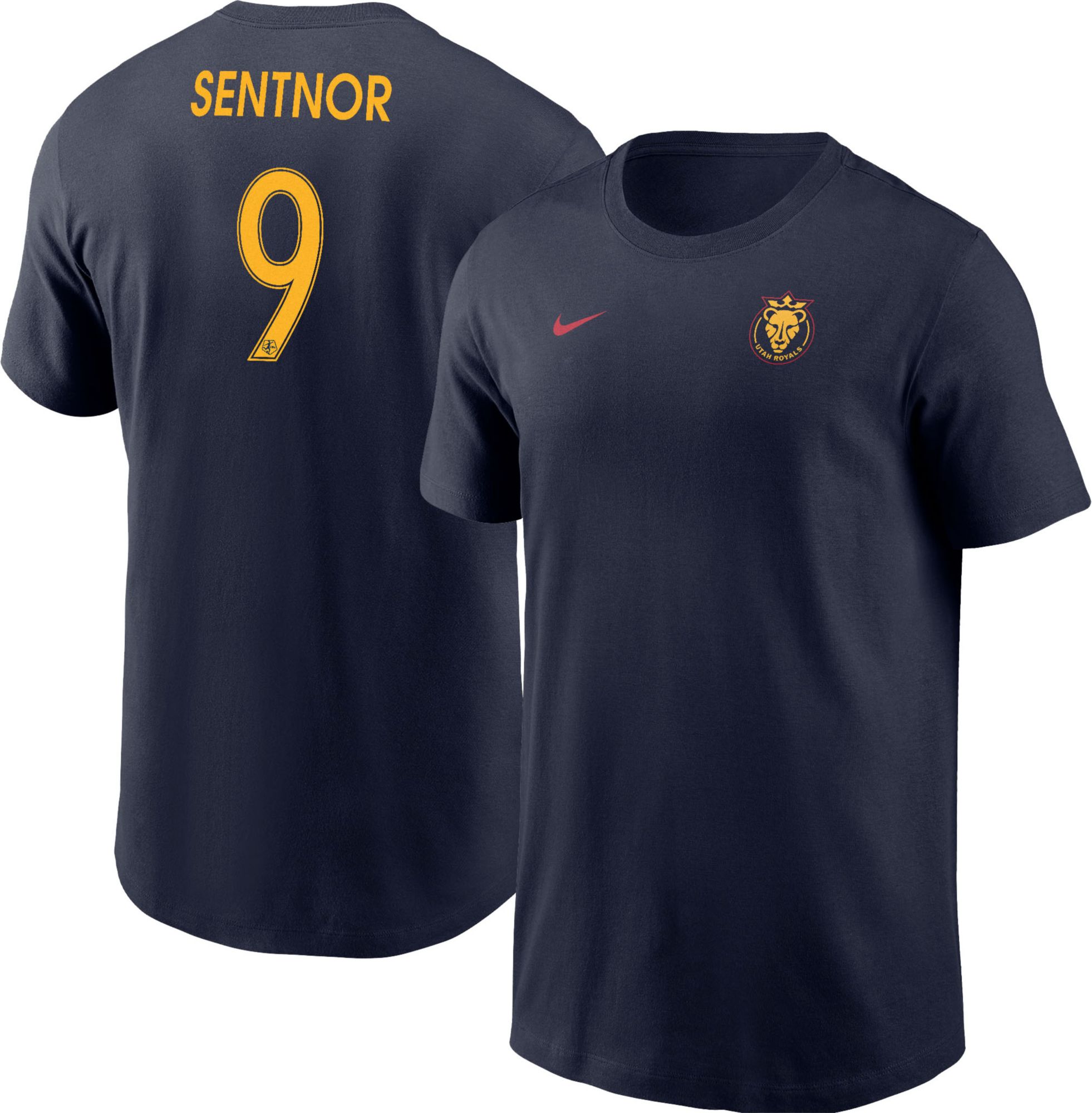 Nike Youth Utah Royals Ally Sentnor #9 Navy T-Shirt product image