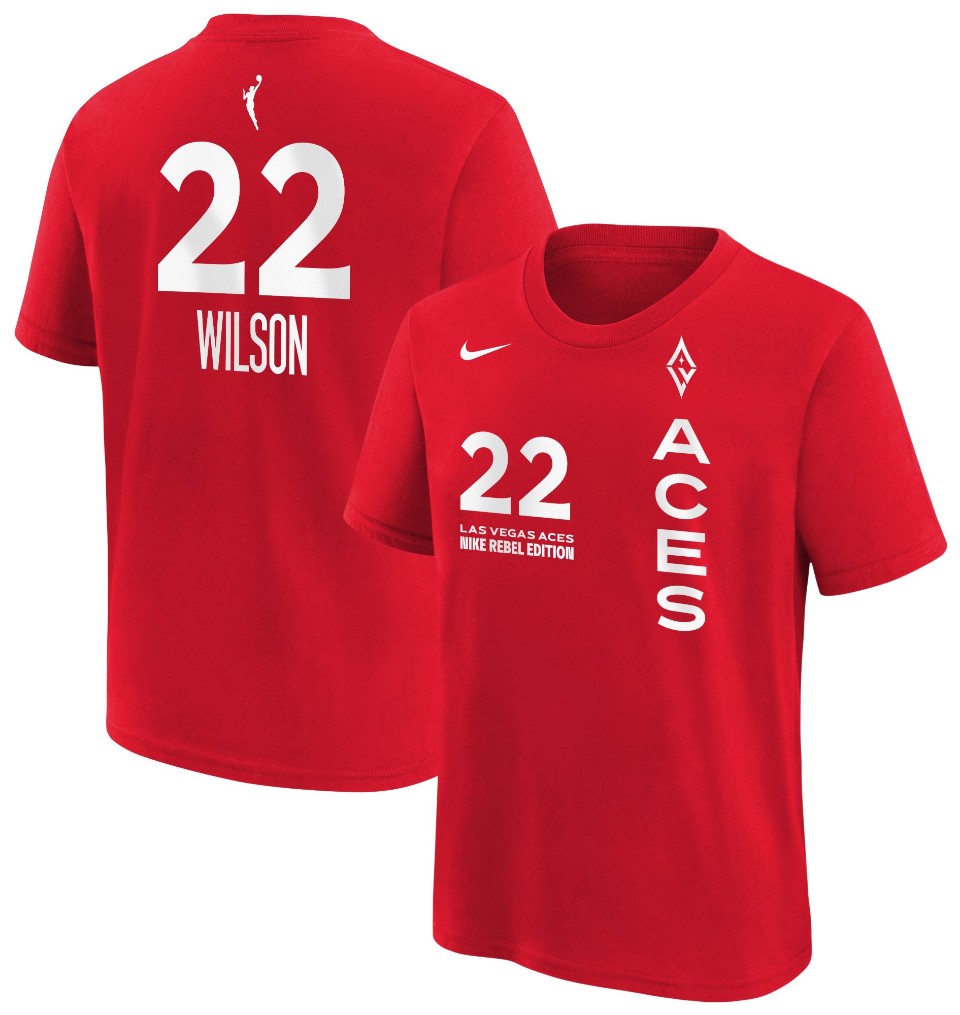 Nike Youth Las Vegas Aces A'ja Wilson #22 T-Shirt product image