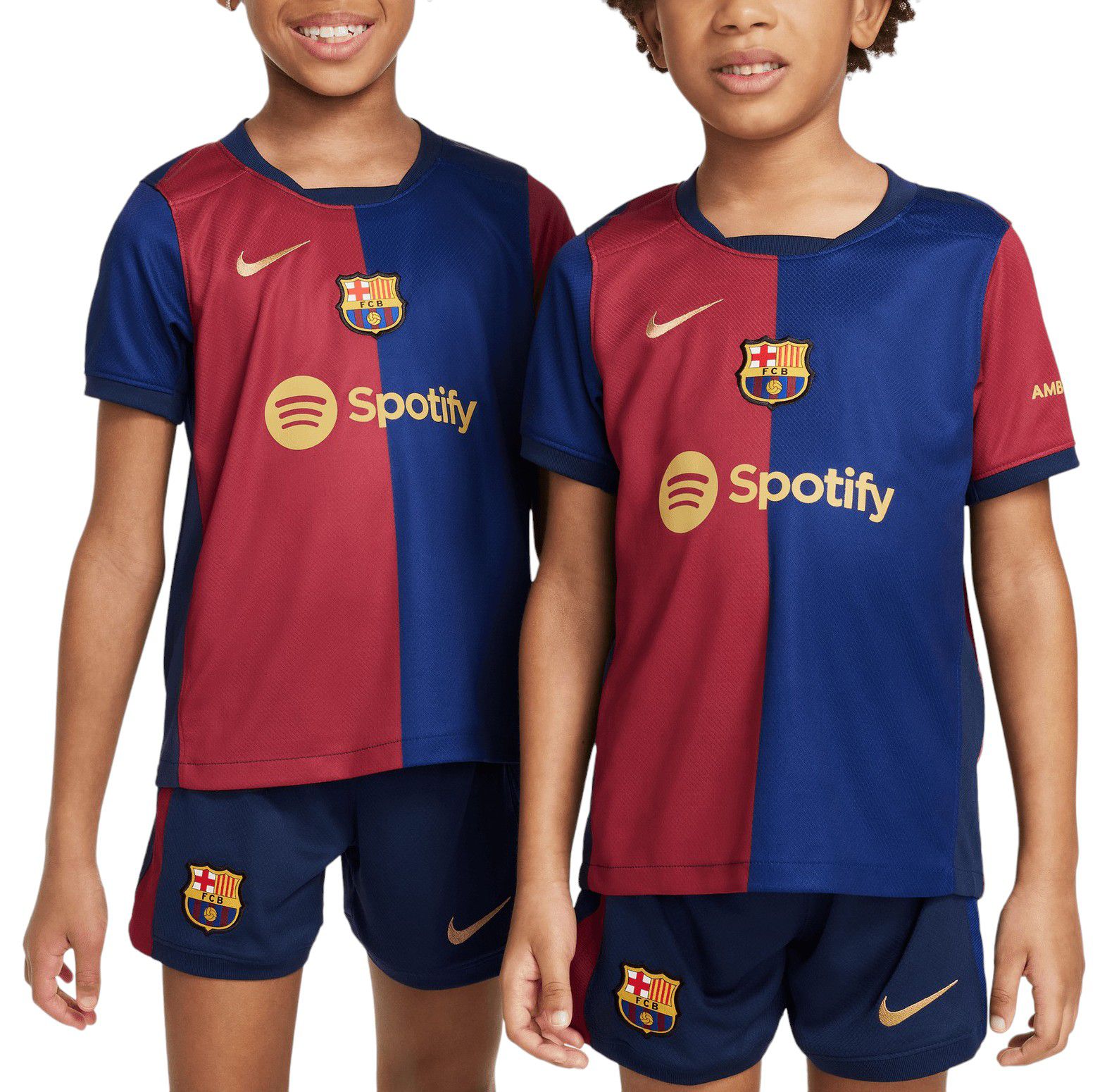 Nike Youth FC Barcelona 2024 Home Kit product image