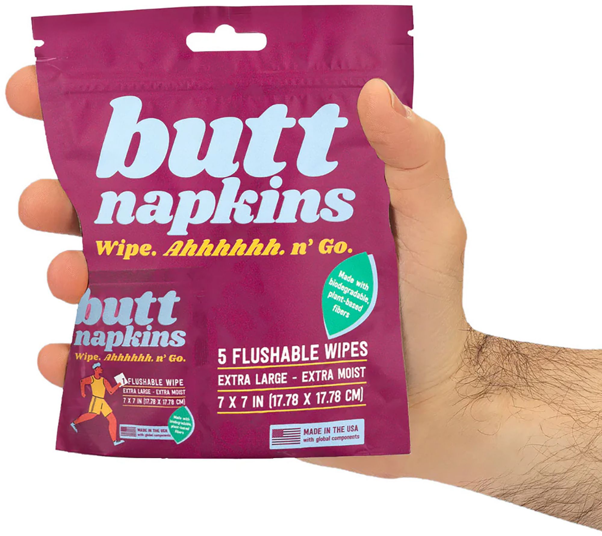 butt napkins - 5 Pack product image