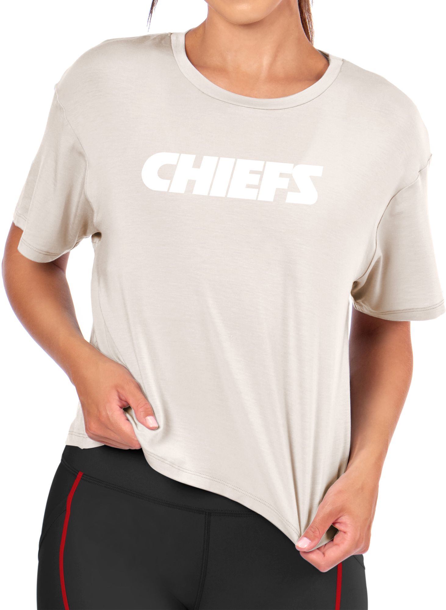 Certo Women's Kansas City Chiefs Format White T-Shirt product image