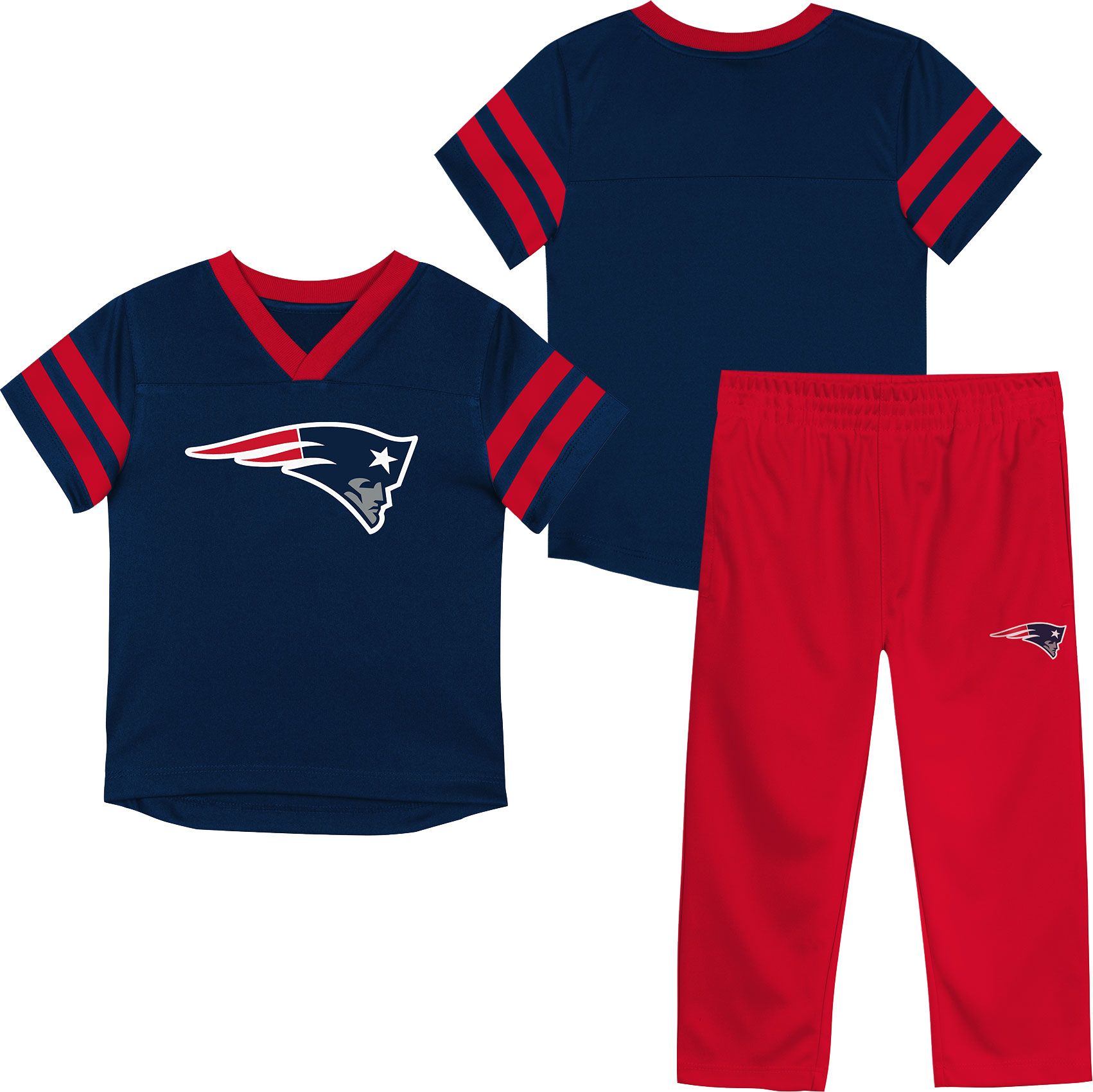 NFL Team Apparel Infant New England Patriots Red Zone Set product image