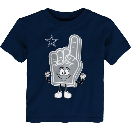 NFL Team Apparel Little Girls' Dallas Cowboys Prime Pink Hoodie