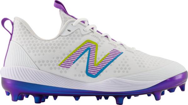 New balance outlet purple baseball cleats