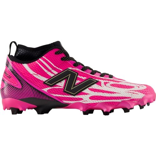 New Balance FreezeLX V5 Liquid Silver Mid Lacrosse Cleats | Dick's