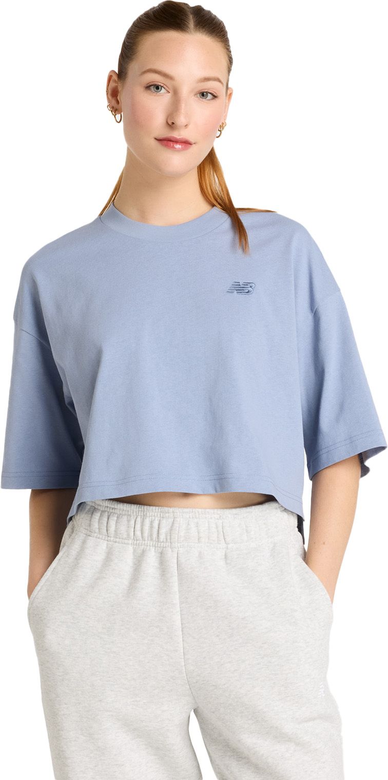 New Balance Women's Logo Oversized Jersey T-Shirt product image