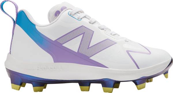 New balance hotsell purple cleats