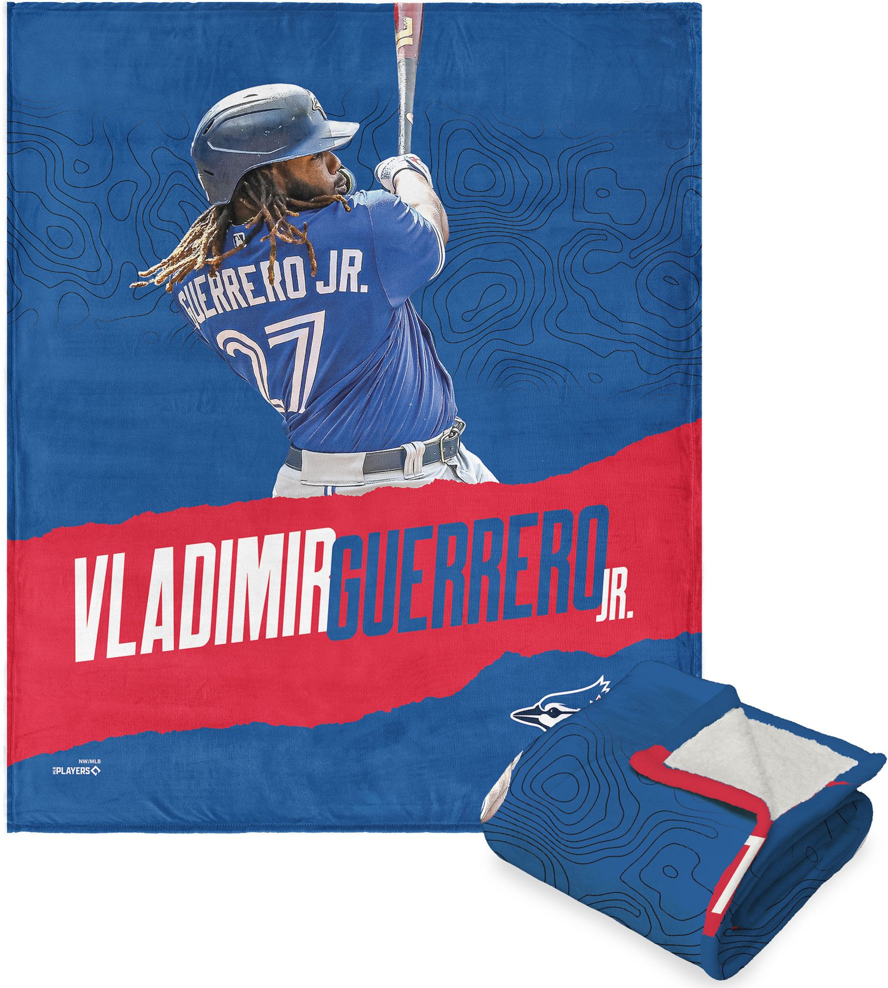 TheNorthwest Toronto Blue Jays Silk Touch Sherpa Throw product image