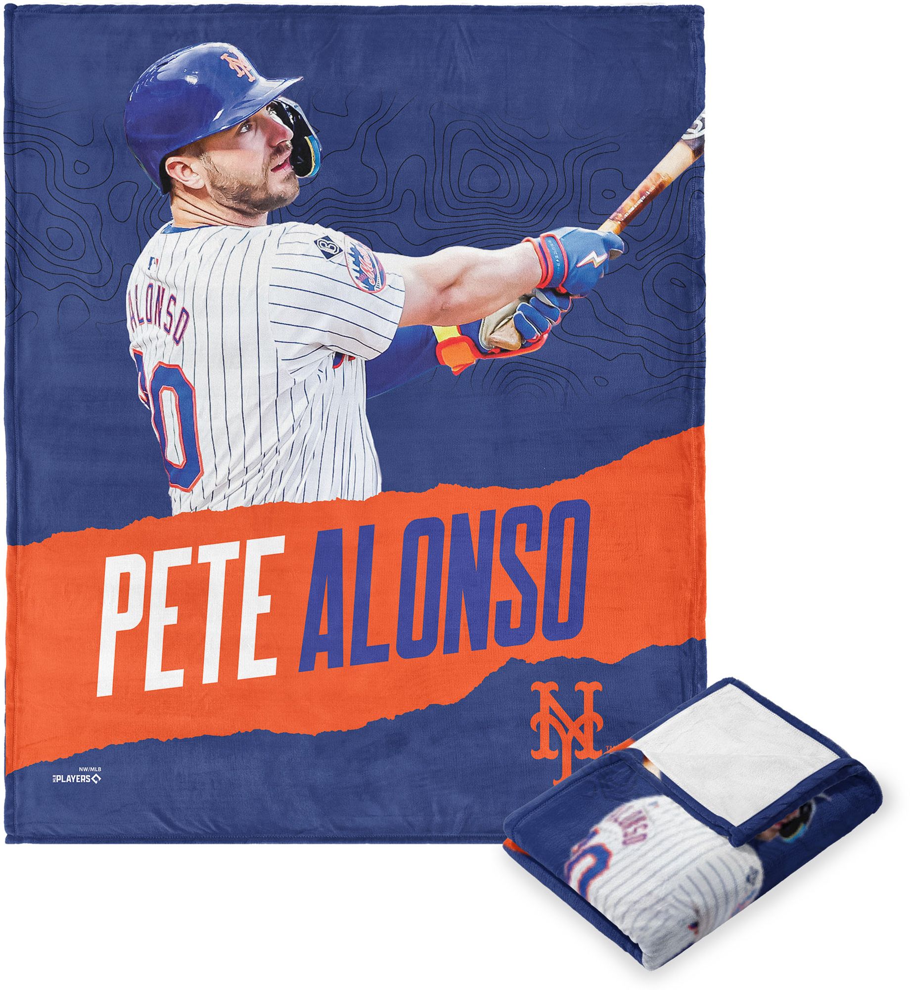 TheNorthwest New York Mets Pete Alonso Touch Throw Blanket product image