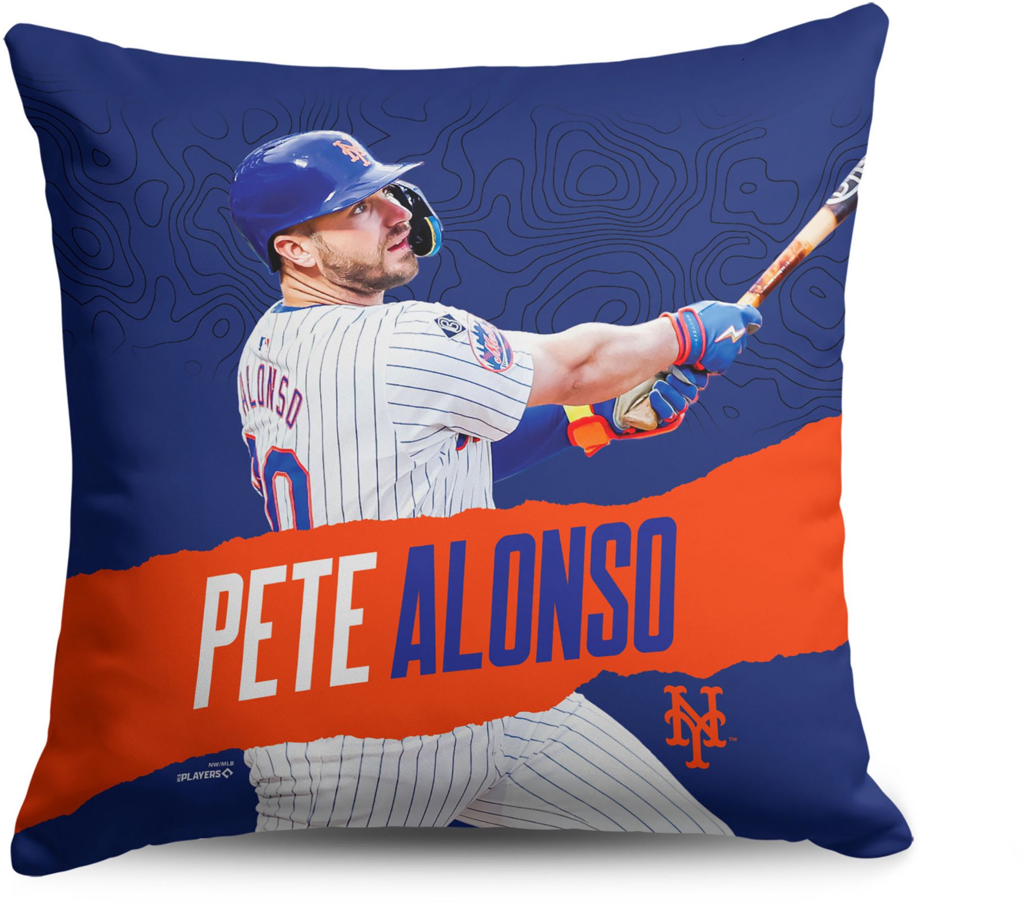 TheNorthwest New York Mets Pete Alonso 18'' x 18'' Throw Pillow product image