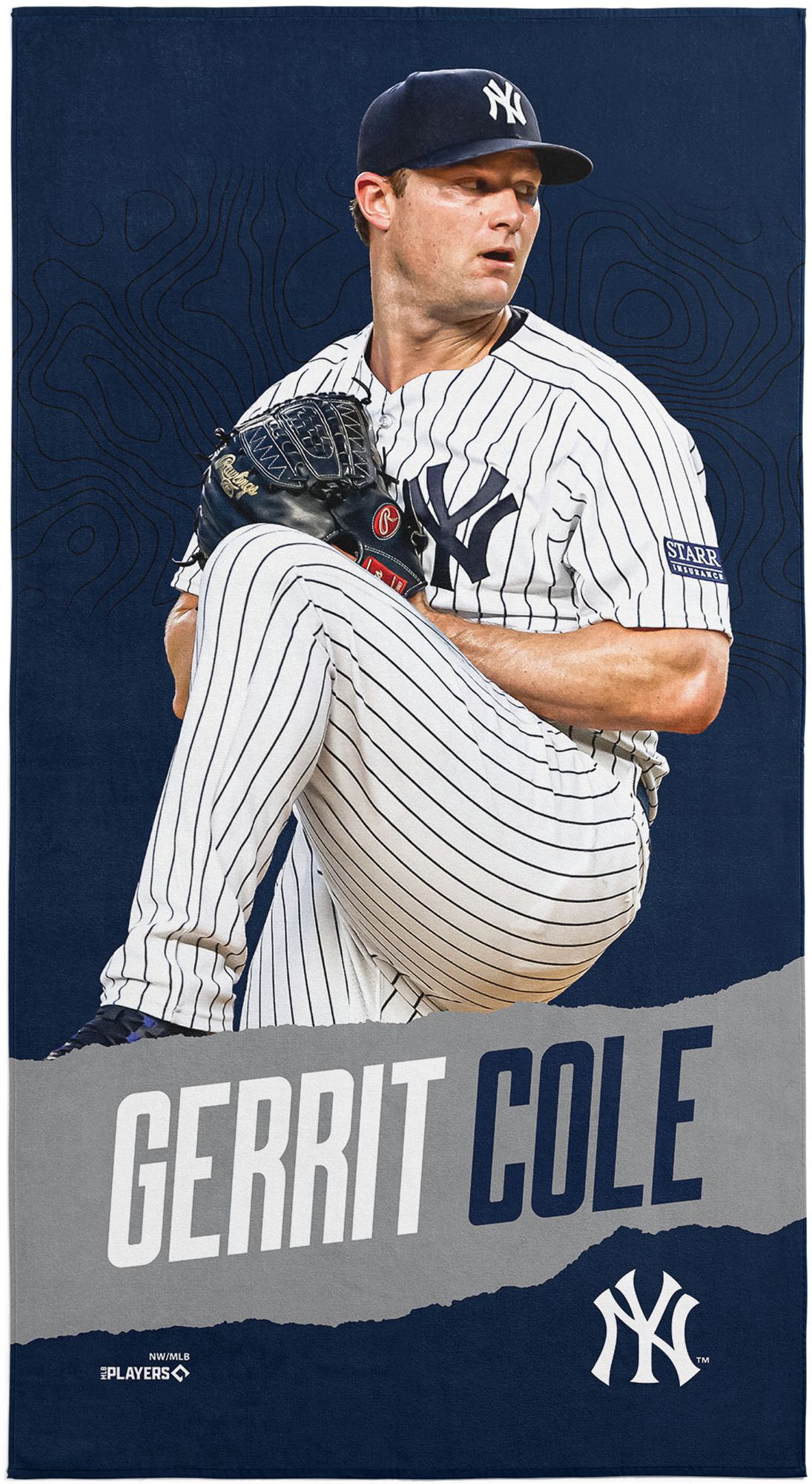 TheNorthwest New York Yankees Gerrit Cole Beach Towel product image