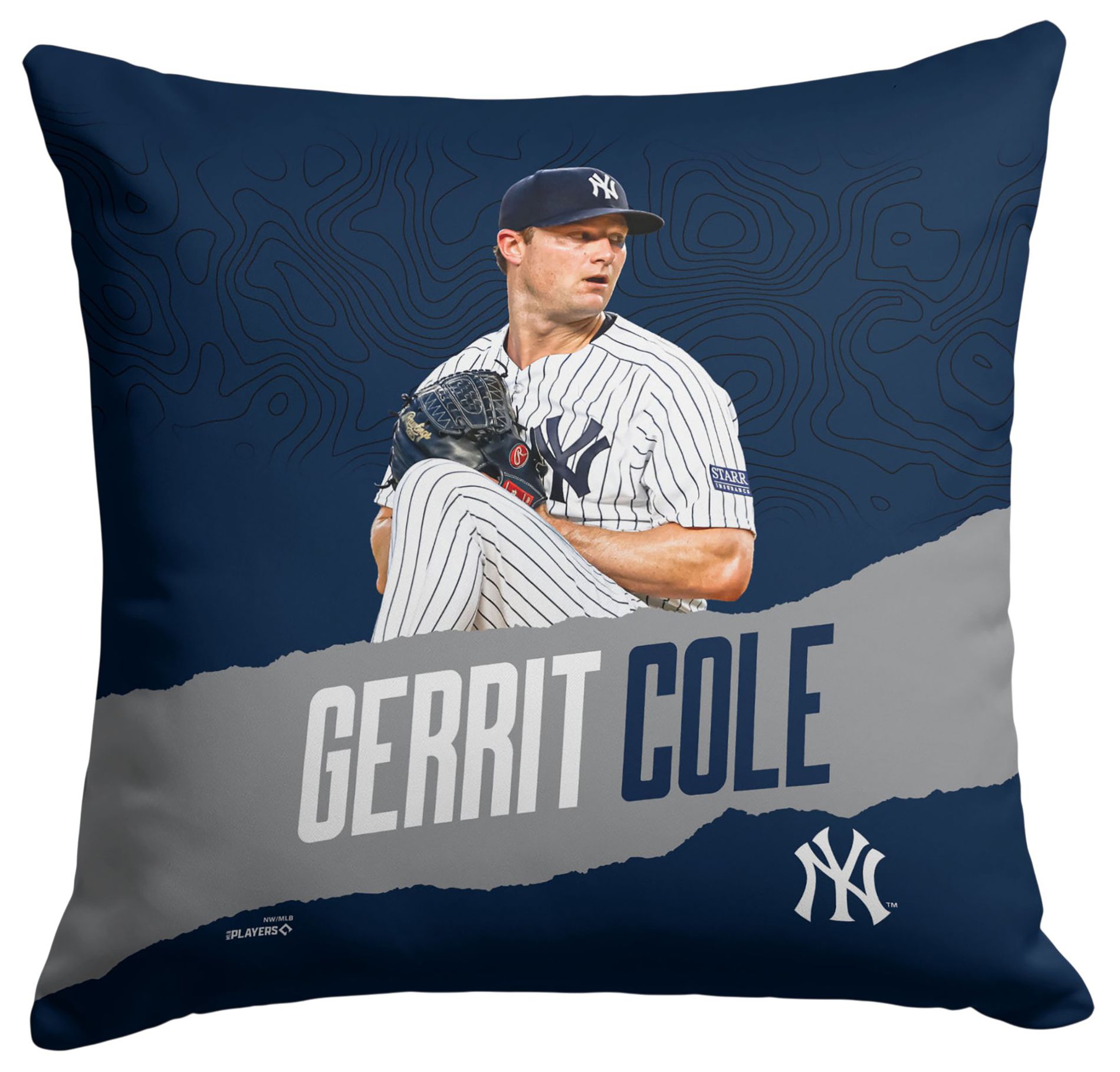 TheNorthwest New York Yankees Gerrit Cole 18'' x 18'' Throw Pillow product image