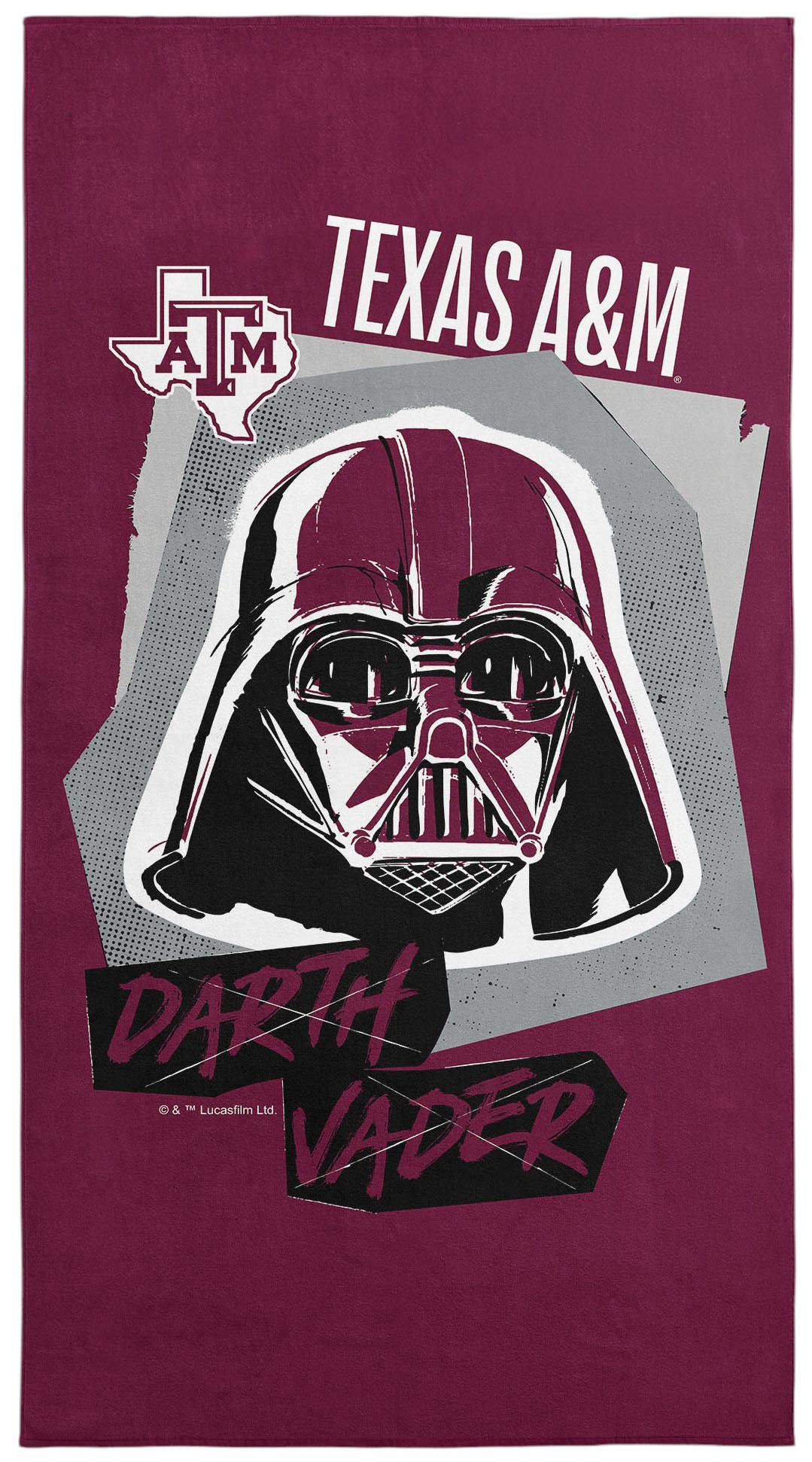 TheNorthwest Texas A&M Aggies Darth Vader Beach Towel product image