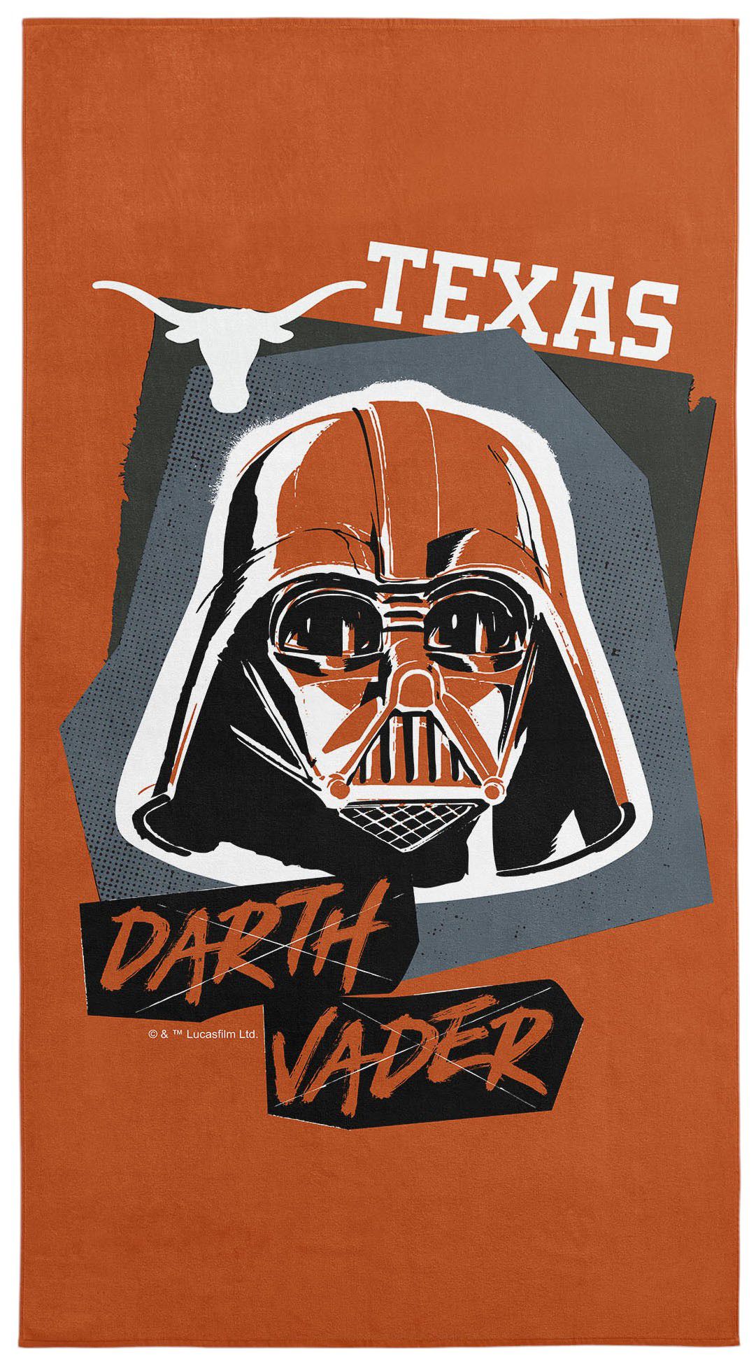 TheNorthwest Texas Longhorns Darth Vader Beach Towel product image