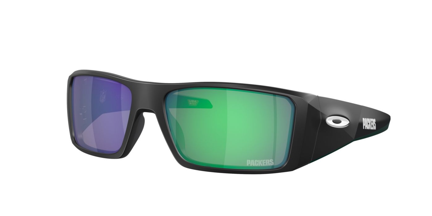 Oakley green lens sunglasses best sale