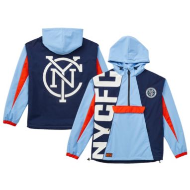 sorry, Live Breathe Futbol Men's New York City FC 2-Hit Multicolor Anorak Jacket is currently out of stock