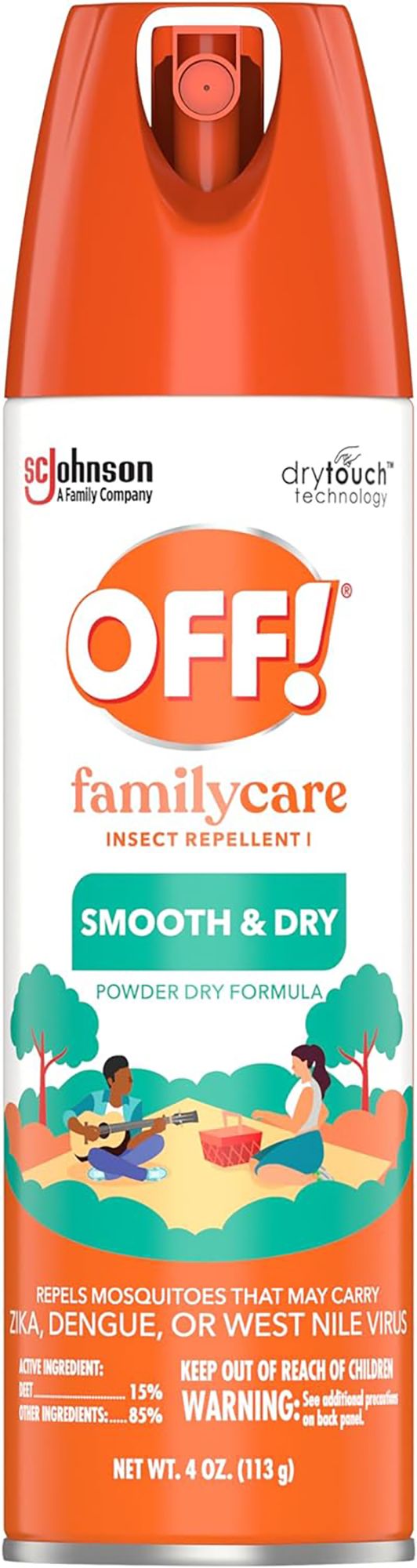 OFF! Familycare Smooth and Dry Insect Repellent product image