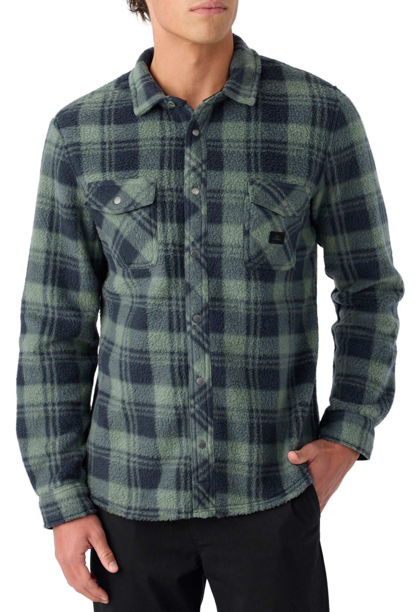 O'Neill Men's Glacier Plaid Superfleece Shirt product image