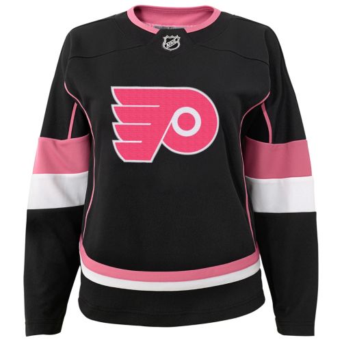 NHL Girls' Philadelphia Flyers Trevor Zegras #46 Black Replica