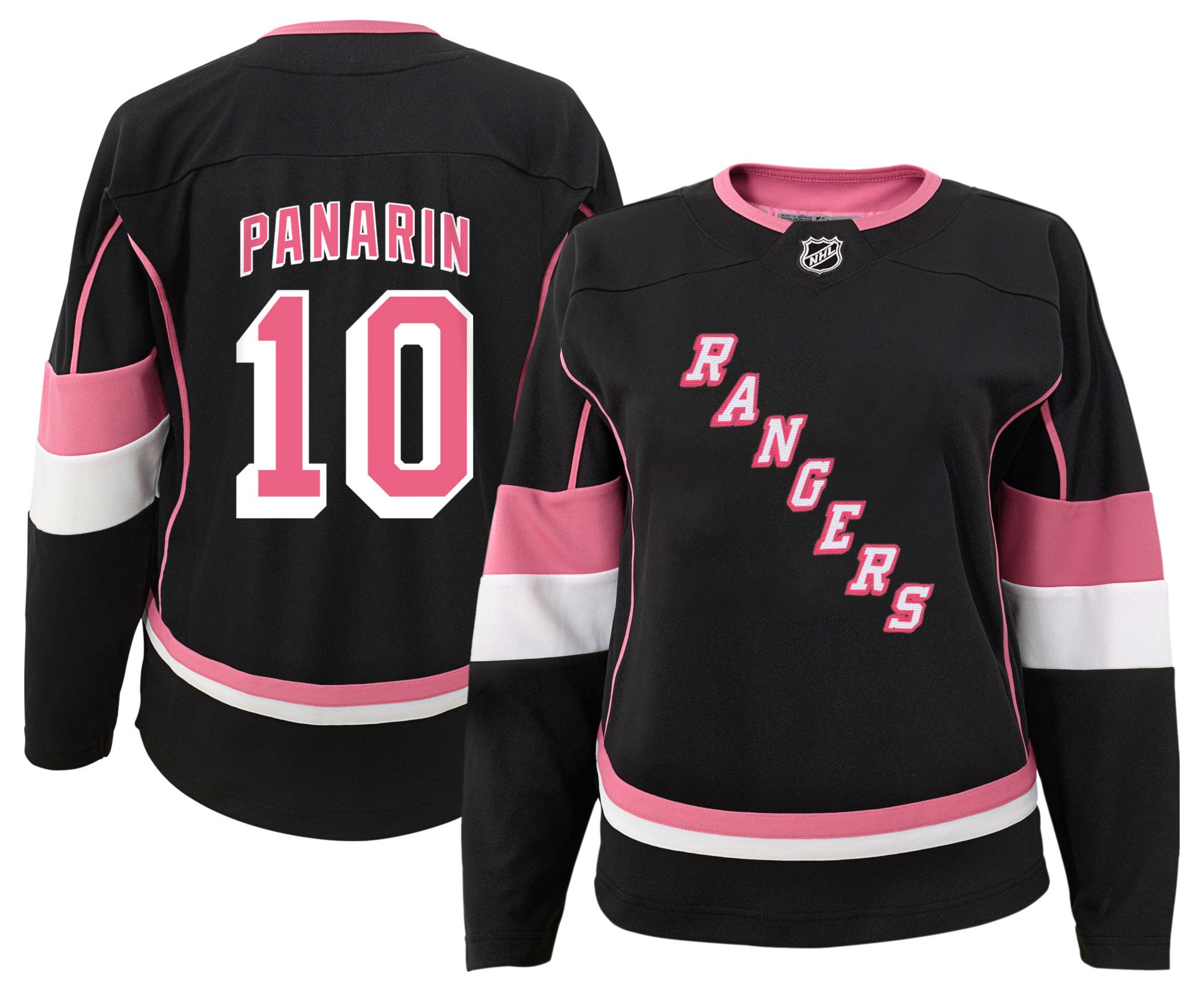 NHL Youth New York Rangers Artemi Panarin #10 2024-2025 Black Replica Premier Jersey product image