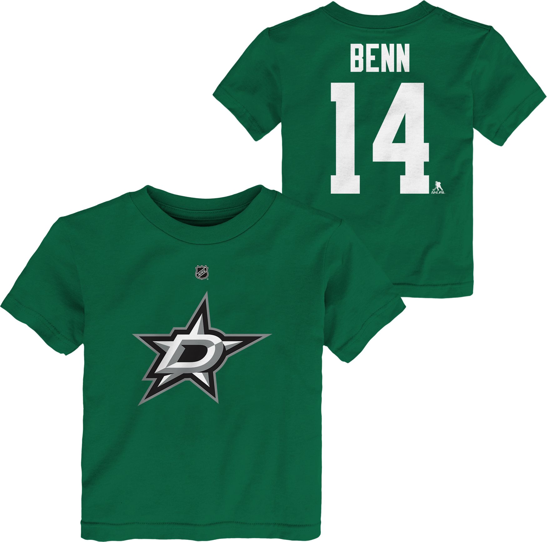 NHL Toddler Dallas Stars Jamie Benn #14 Green T-Shirt product image