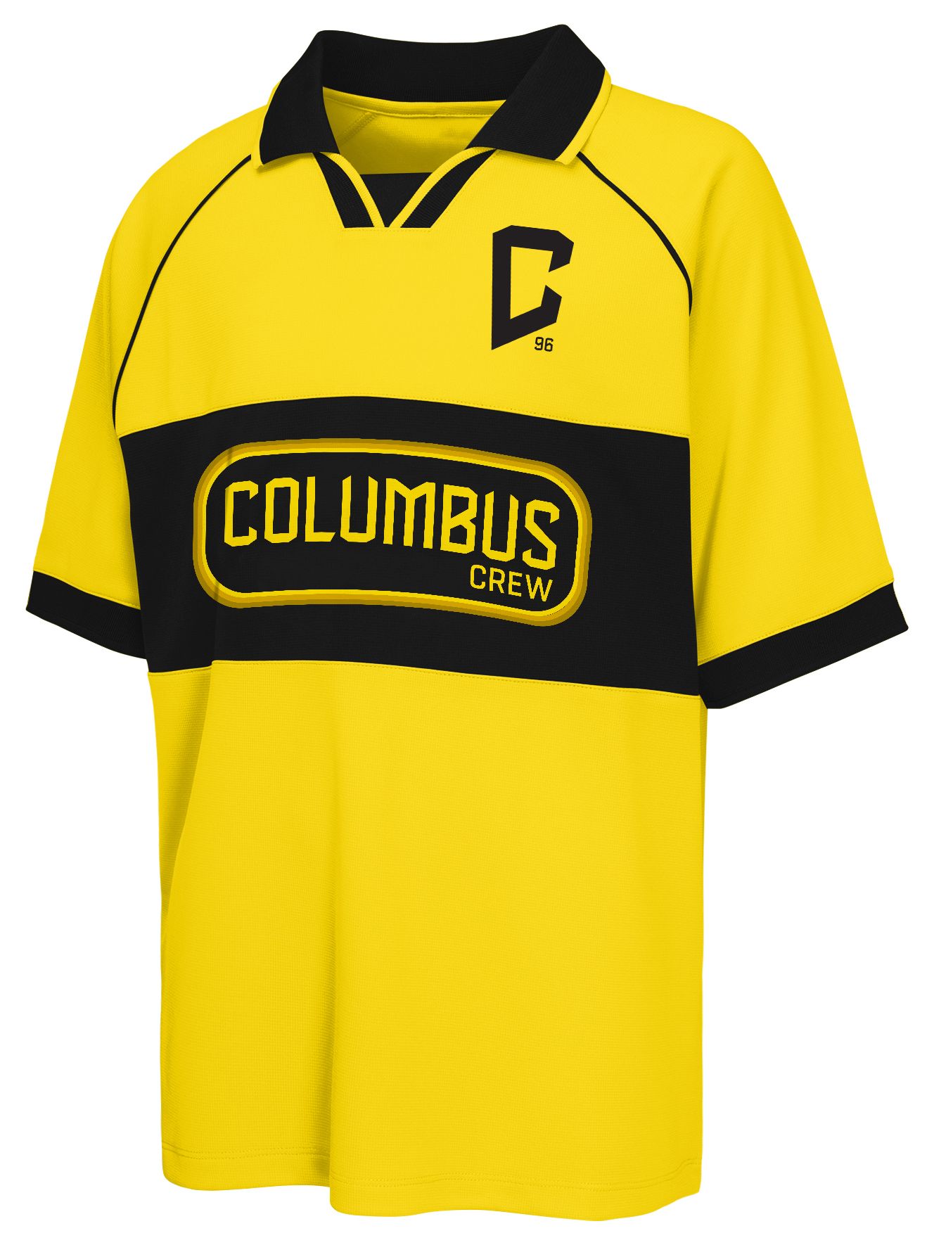 MLS Youth Columbus Crew Collar Yellow T-Shirt product image