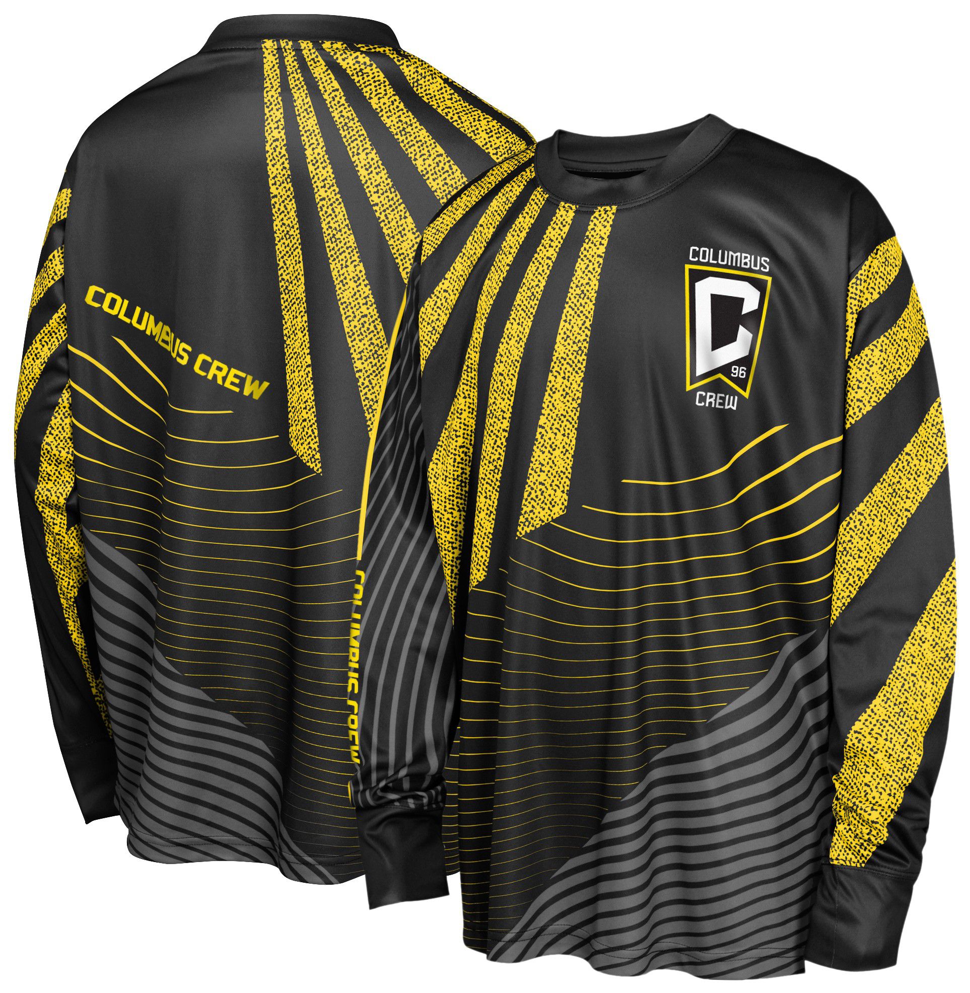 MLS Youth Columbus Crew Nifty Black Long Sleeve T-Shirt product image