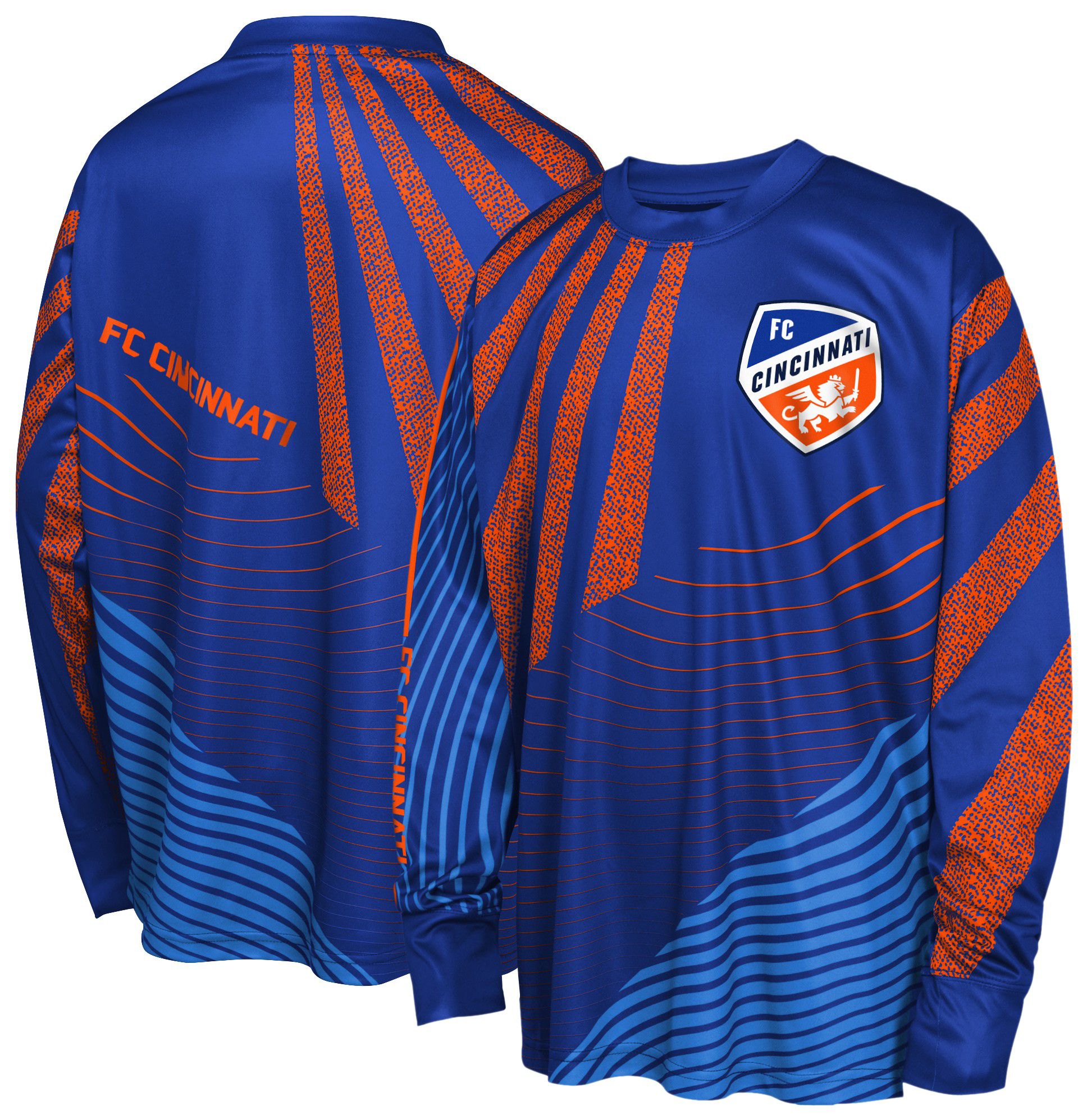 MLS Youth FC Cincinnati Nifty Blue Long Sleeve T-Shirt product image