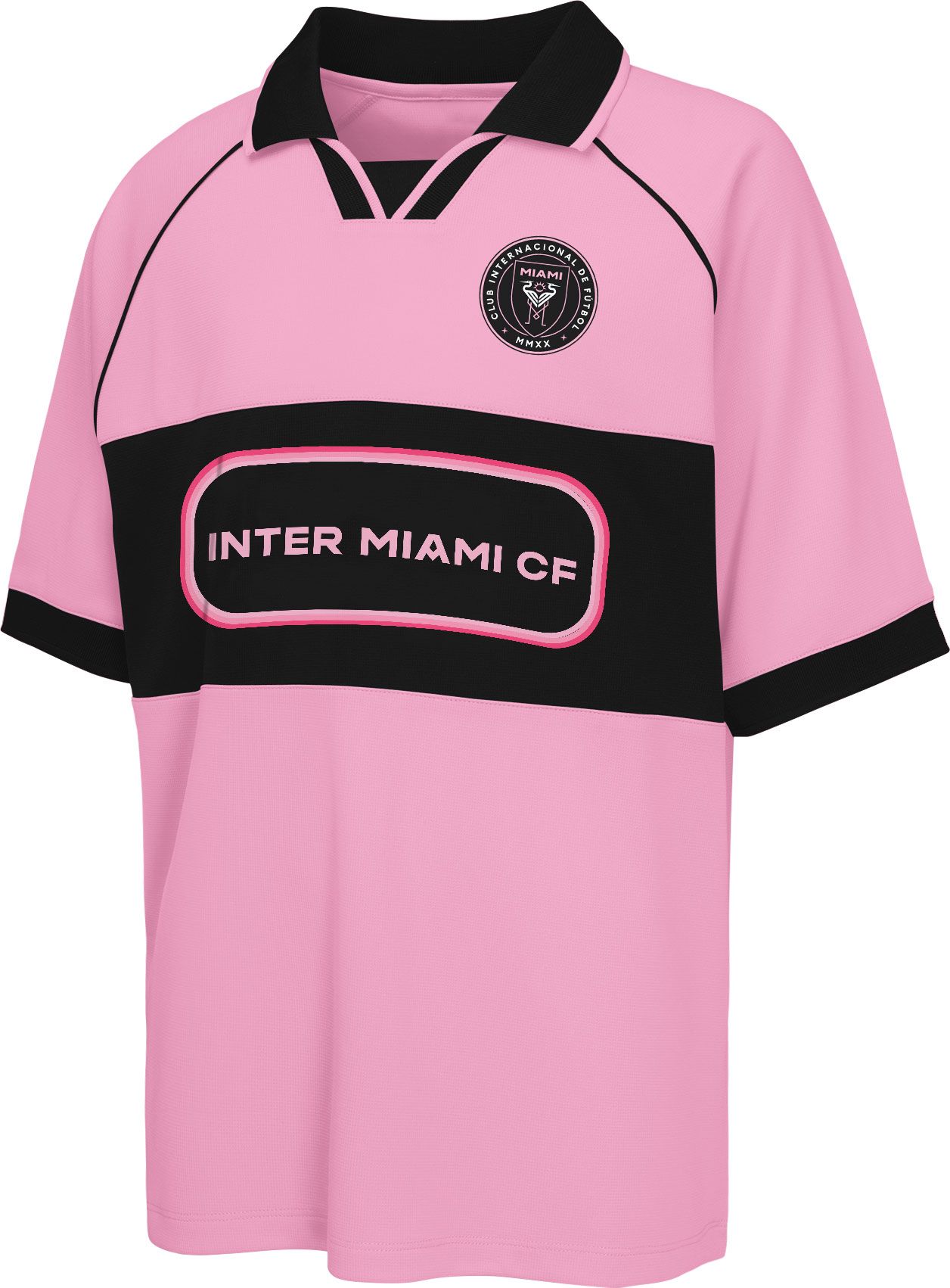 MLS Youth Inter Miami CF Pink Collar T-Shirt product image