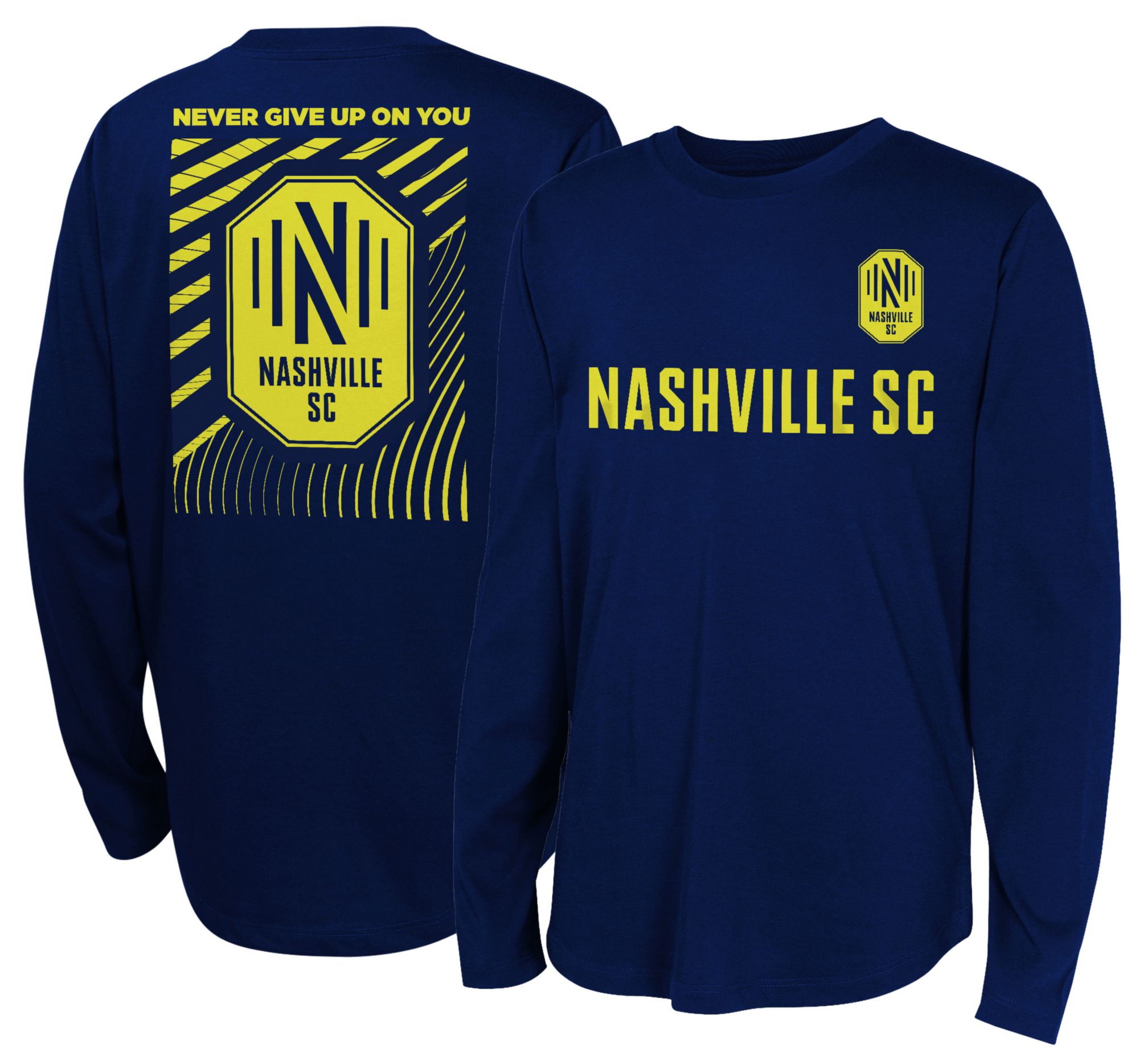 MLS Youth Nashville SC Maestro Navy Long Sleeve T-Shirt product image