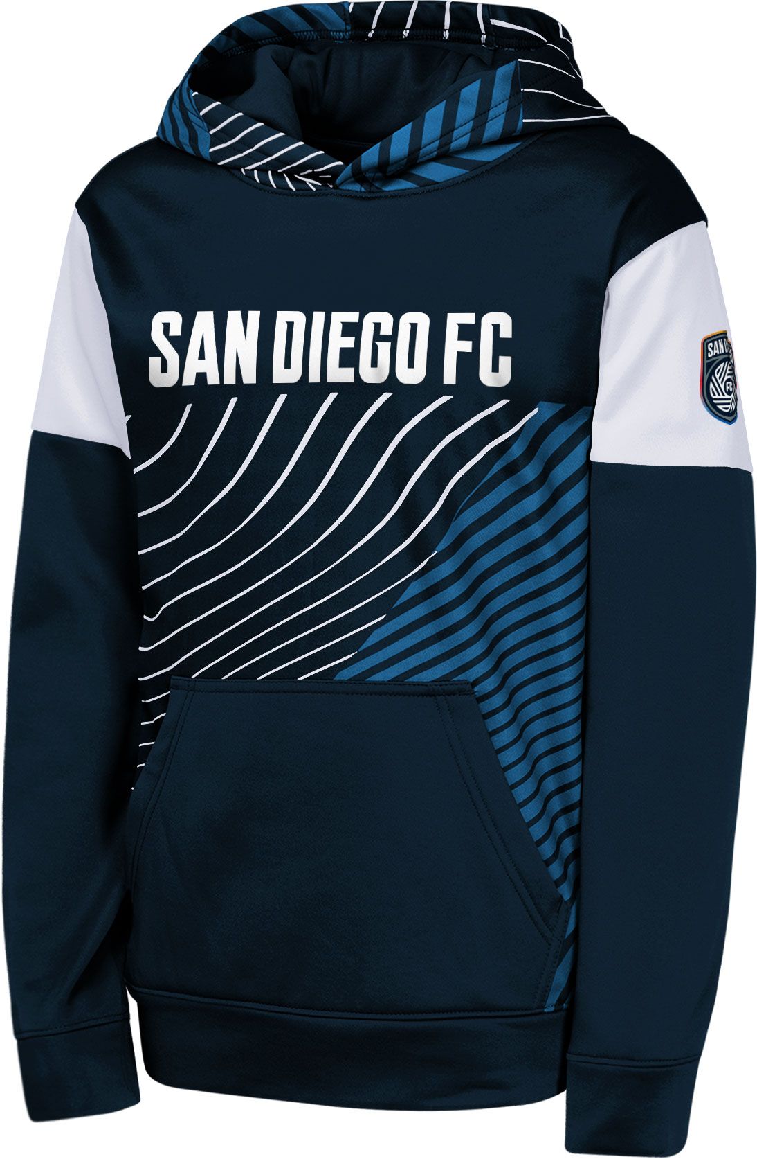 MLS Youth San Diego FC Navy Unbeat Pullover Hoodie product image