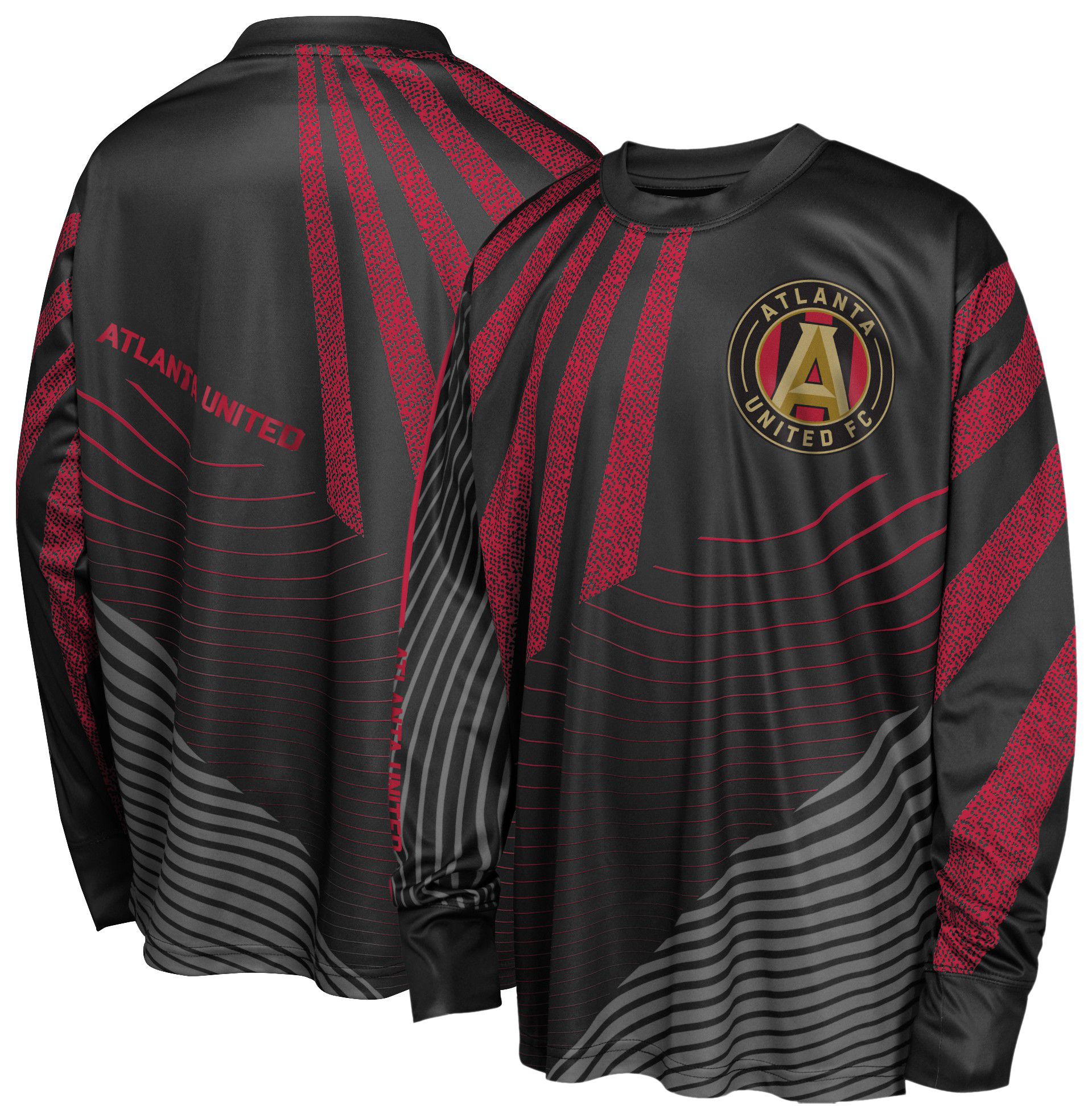 MLS Youth Atlanta United Nifty Black Long Sleeve T-Shirt product image