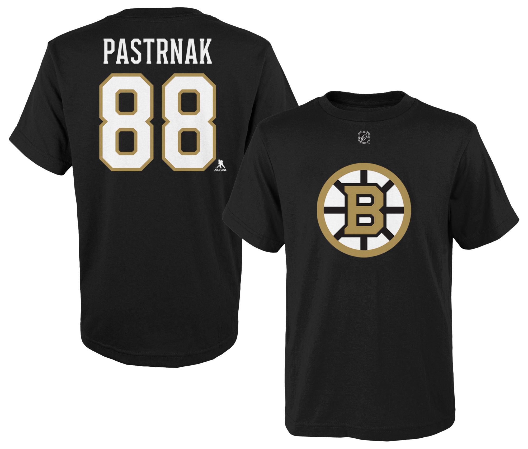 NHL Kids' Boston Bruins David Pastrnak #88 2024-2025 Home T-Shirt product image