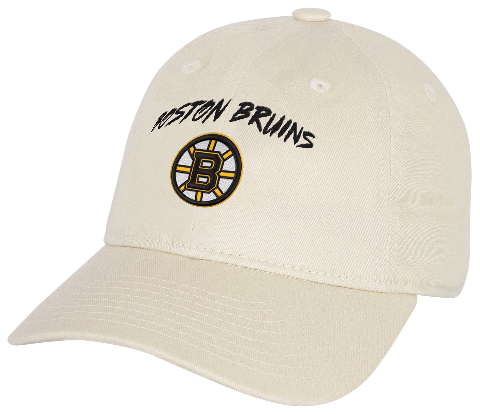 NHL Youth Boston Bruins Monochromatic Slouch Offwhite Adjustable Hat product image