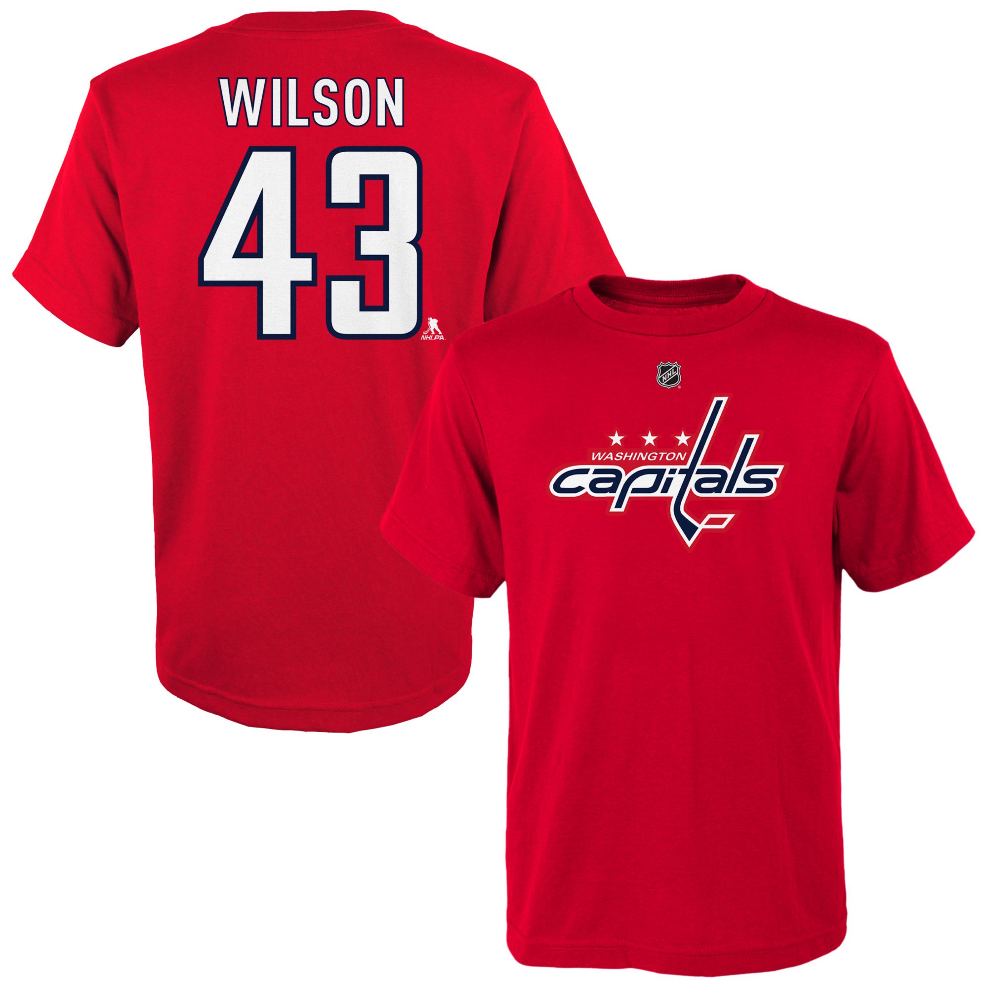 NHL Youth Washington Capitals Tom Wilson #43 Red T-Shirt product image