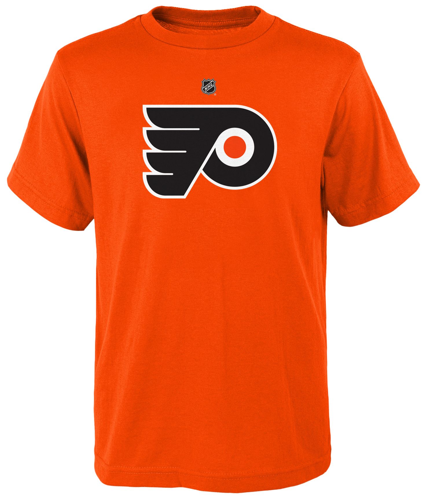 NHL Youth Philadelphia Flyers Prime Logo Orange TShirt Dick's